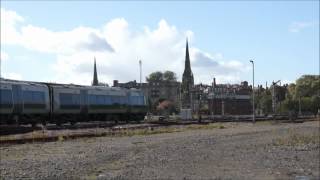 preview picture of video 'Trains around Shrewsbury 12.10.12 testing my new microphone'