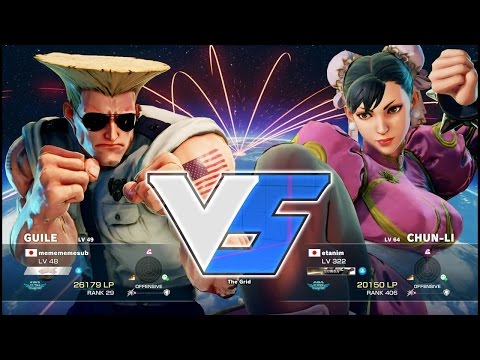 Daigo Umehara (Guile) vs etanim (Chun Li)：ウメハラ（ガイル）vs etanim（春麗）