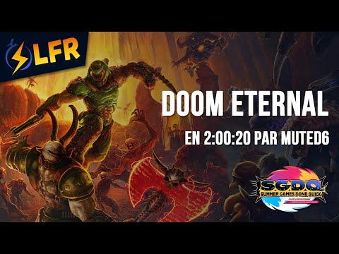 Doom Eternal en 2:00:20 (100% Nightmare Restricted) [SGDQ2022]