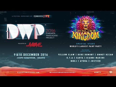 Life In Color // DWP - Kingdom Tour - Jakarta, Indonesia - 12/10/16