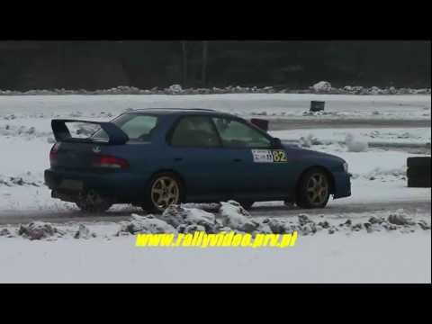 Mariusz Nowocień Subaru Impreza WRX STi Type RA - SuperOES I Runda Tor Kielce 21-01-2012