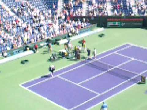 Fernando Gonzalez(Chile)  vs  James Blake(USA) at BNP Paribas open 2009