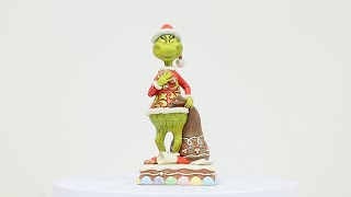 6017058 The Grinch Eating Cookies Figurine