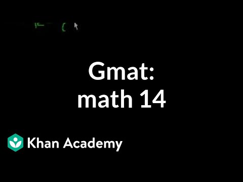 GMAT Math 14