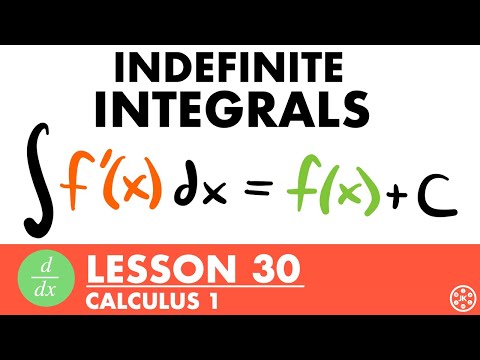Indefinite Integrals | Calculus Lesson 30 - JK Math