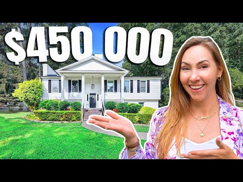Near Charlotte North Carolina Home Tour Under $450K | Salisbury NC