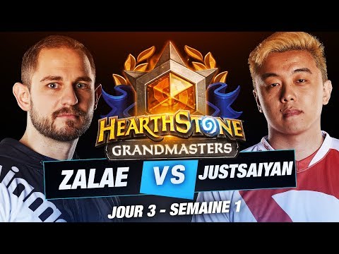 NORTH AMERICAN GRANDMASTERS ► ZALAE VS JUSTSAIYAN - JOUR 3 SEMAINE 1