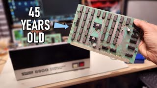 Searching for bad RAM on a 45 year old SWTPC 4K RAM board