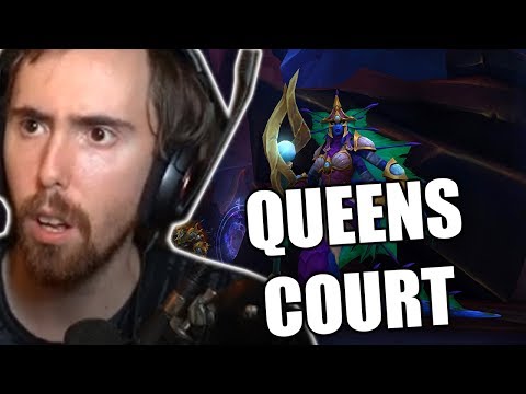 Asmongold's First Ever Attempt On The Queen's Court In The Eternal Palace