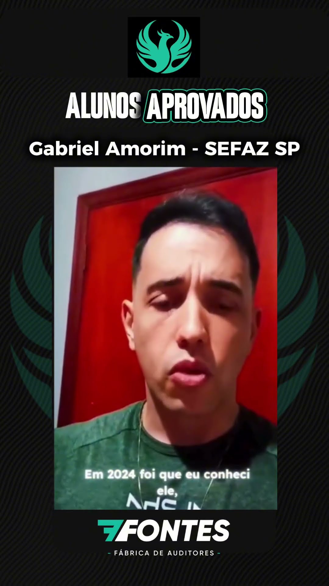 Depoimento de Gabriel Amorim