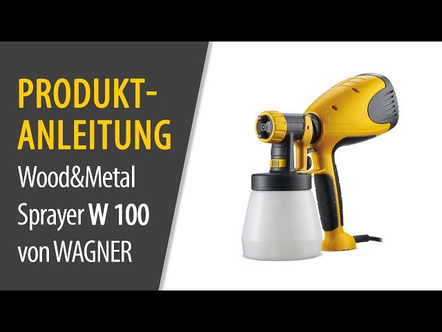 Wagner Wood&Metal Sprayer W 100 - kaufen bei Galaxus | Farbsprühsysteme