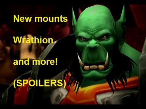 WoW - Patch 5.4 PTR - New Mounts, Wrathion & more! (SPOILERS)