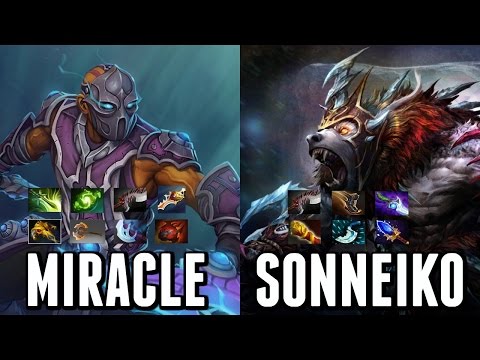 Miracle Anti Mage vs SoNNeikO Ursa - AMAZING Dota 2 (Highlights)