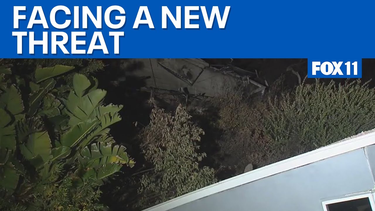 LA County areas hit by wildfires now bracing for storms, possible mudslides