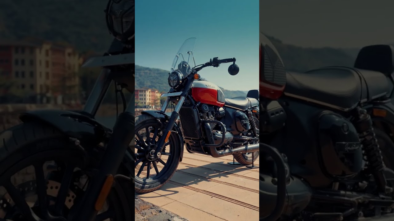 Yezdi Roadster Crimson Red (Dual Tone)