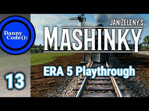 Mashinky ERA 5 Playthrough - Episode 13 - 5th ERA, Pt. 2 - ELECTRIC! | Gameplay Tutorial #Mashinky