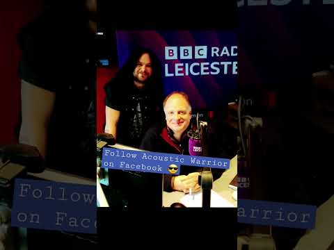 Marc Bolan & T.Rex Tribute Acoustic Warrior BBC Radio Leicester