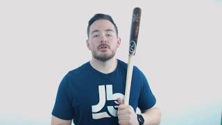 Video thumbnail: Rawlings VELO Maple Wood Baseball Bat: PA110F Adult