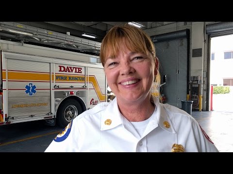 Chief Julie Downey ’06, Fire Rescue Chief, Town of Davie