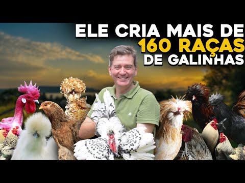 , title : 'CONHEÇA O CRIADOR QUE TEM 160 RAÇAS DIFERENTES DE GALINHAS'