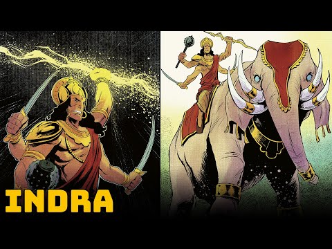 Indra - The Mighty Hindu God of Thunder ( Hinduism )