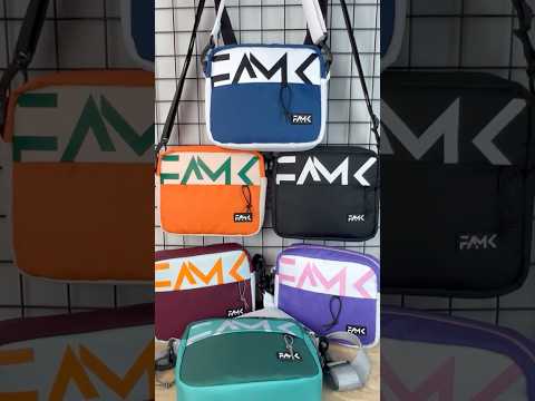 Сумка через плечо для мужчин и женщин Famk SMR3 2.0, Черный - фото 1 - id-p2601110395