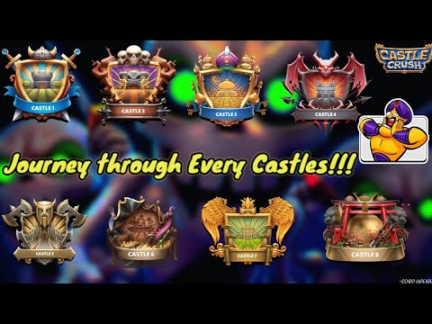 Castle 1 To Castle 9 Journey! All Castle Reaching Gameplay || #castlecrush #bbkdaman