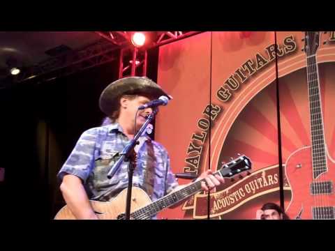 NAMM 2010 A few moments of Ted Nugent Taylor Guitars