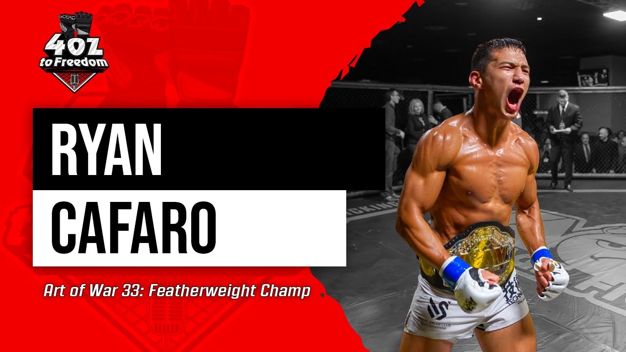 Ryan Cafaro discusses his upcoming title defense at Art of War 33, his 14-year career, and more!