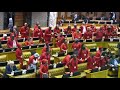 EFF joins ANC in parliament singing ~ Iyini Socialism