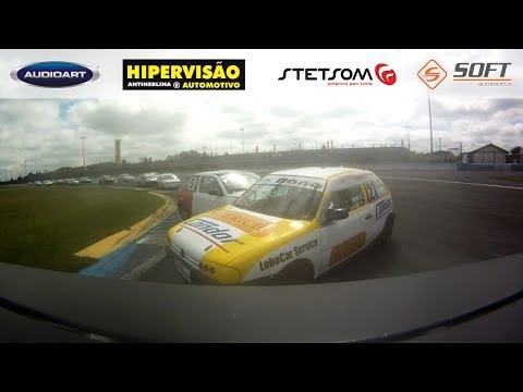 Acidente entre #5 Julio Machado e #27 Billy Gabardo - 1ª Etapa Metropolitano 2014