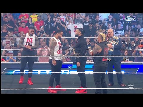Jimmy Uso Confronta & Ataca a Roman Reigns - WWE SmackDown Español: 02/06/2023