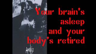 Amebix - Largactyl [Lyrics]