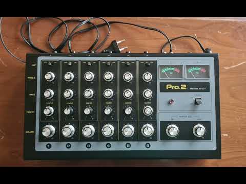 Pro.2 MIXER M-01 (same as Boss KM-60) saturation box vintage analog image 8