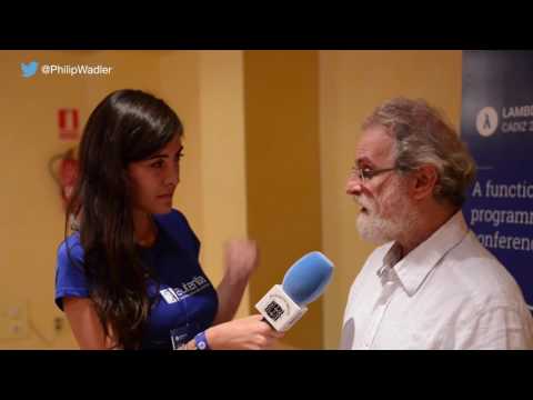 Interview with Philip Wadler in Lambda World 2016