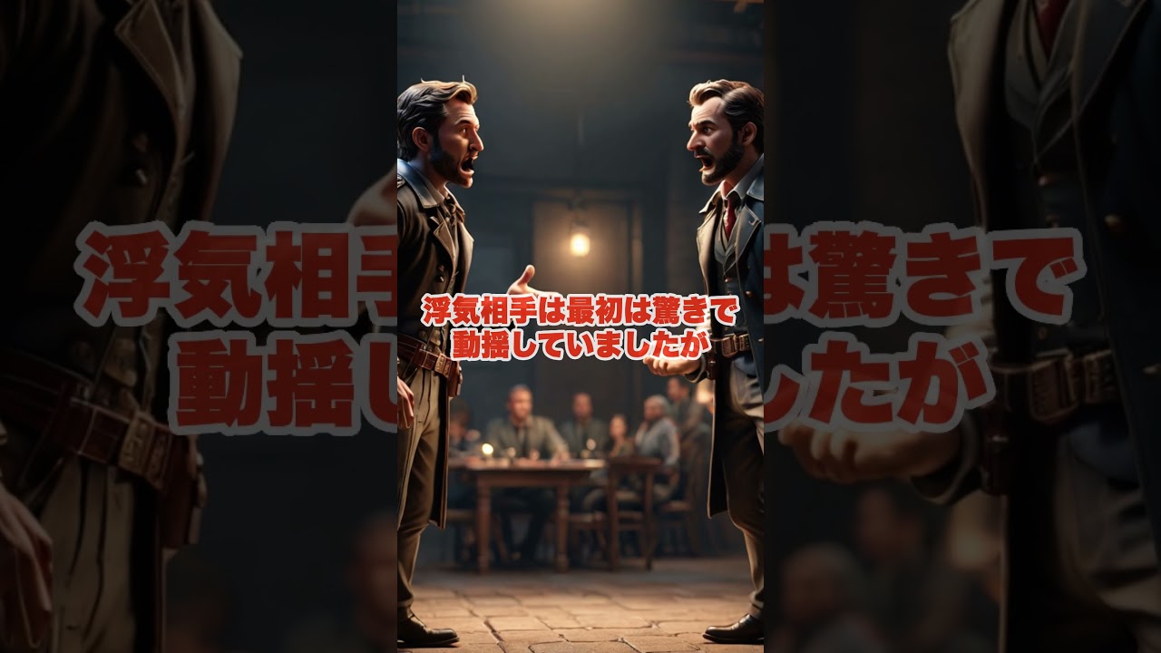 「浮気相手との対決！修羅場の瞬間に巻き起こる大喝采」 #修羅畑スカ三郎の動画一覧はこちら #修羅場 #スカっとする話 #浮気 #不倫