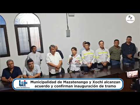 Comuna mazateca y representantes de Xochi llegan a un acuerdo para inaugurar obra