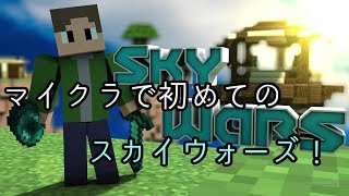 PC版マイクラで初めてスカイウォーズをやってみた！【PC版マインクラフト第一話】