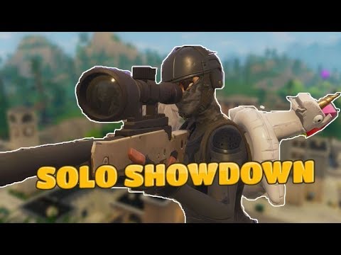 My Snipes Were on Point!!! | Fortnite Solo Showdown |