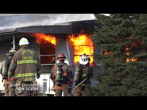 2022-4-16 Fairview Township PA - Fully Involved Trailer Fire