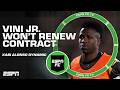 Vini Jr Won T Renew Real Madrid Contract While Relationship With Xabi Alonso Is Strained ESPN FC