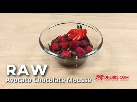 Raw Avocado Chocolate Mousse Dherbs