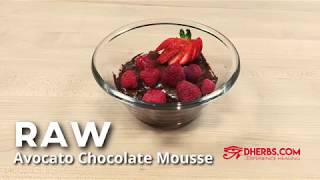 Raw Avocado Chocolate Mousse | Dherbs