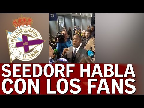 Seedorf se acercó a hablar con los hinchas tras el fracaso | Diario AS