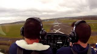 Landing at Wolverhampton Airfield