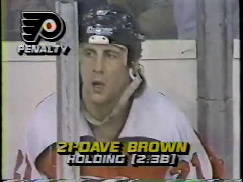 1987 Stanley Cup Final Edmonton Oilers vs Philadelphia Flyers Game 2