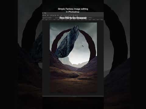 Mysterious Portal Photoshop Manipulation shorts