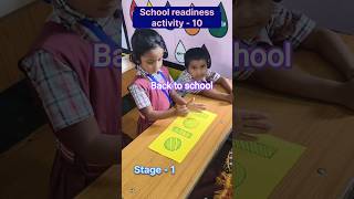 School readiness activity | Back to school | innovative ideas #education #school #child #children