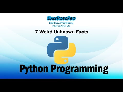 7 Unknown Weird facts about Python Programming video thumbnail