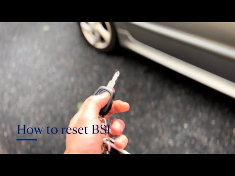 How to Reset BSI Peugeot/Citroen All Steps